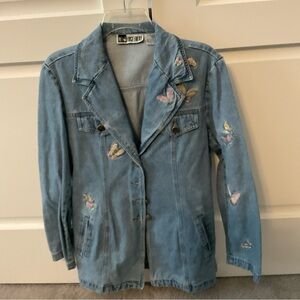 Vintage denim jacketed/blazer size 12